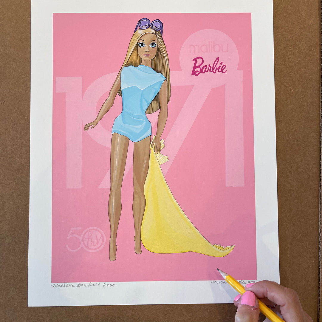 My Malibu Doll, Limited Edition Print