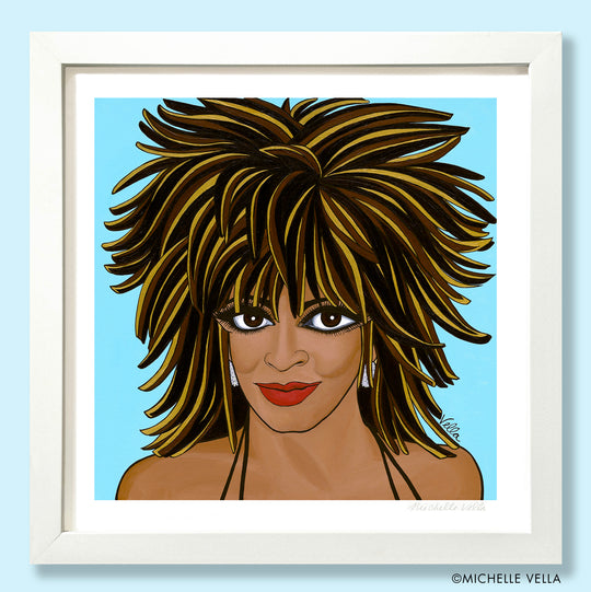 Turn It Up Tina, Limited Edition Print