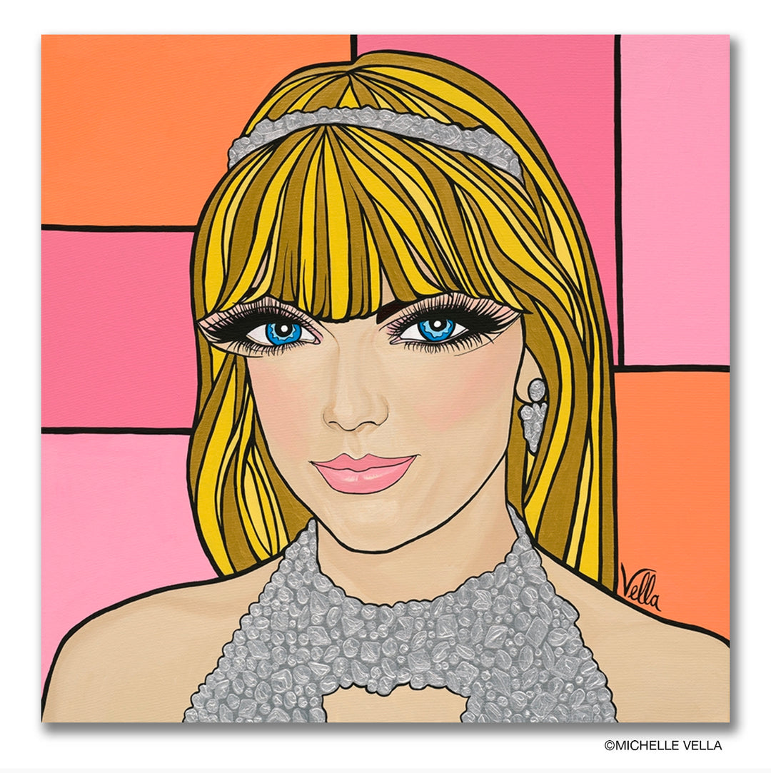 Swift-T, HD Metal Print