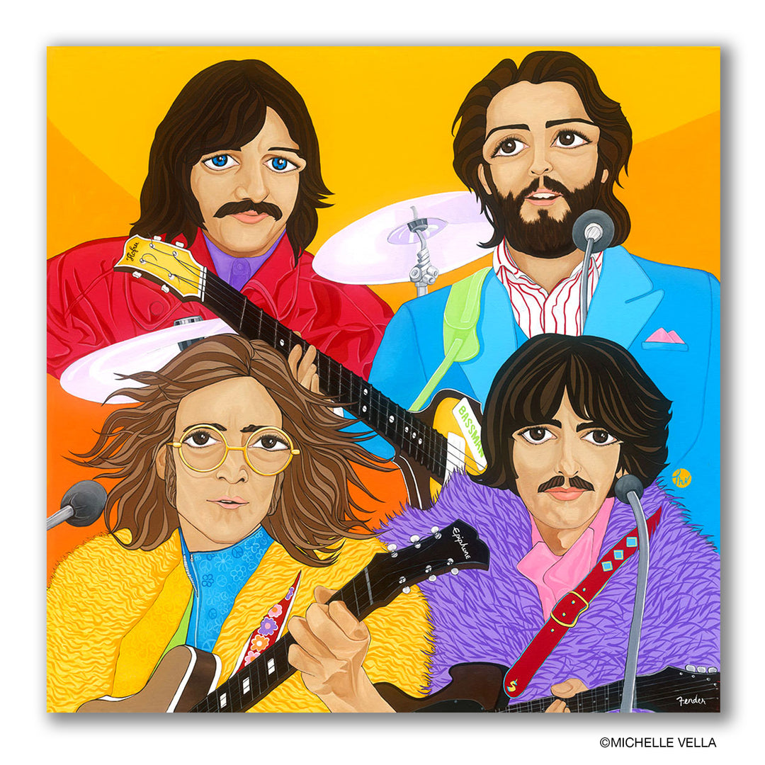 Get Back, HD Metal Print
