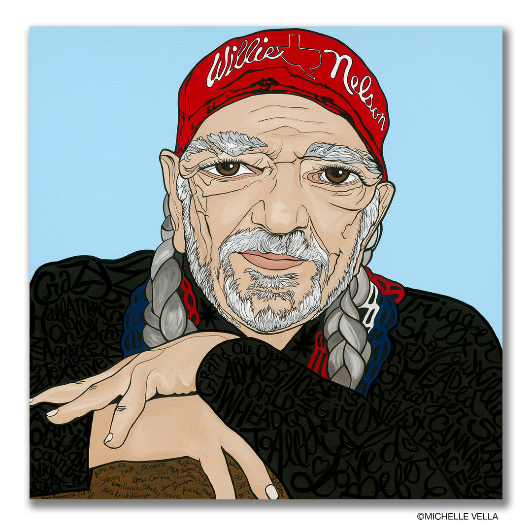 Outlaw Willie, Limited Edition Print