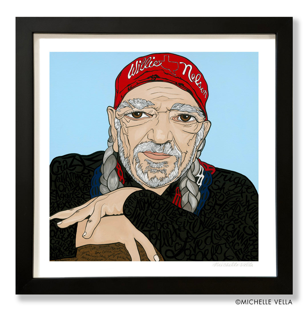 Outlaw Willie, Limited Edition Print