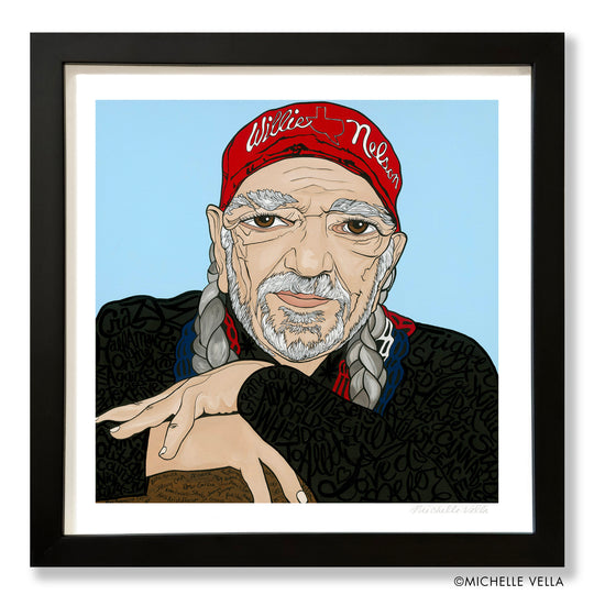 Outlaw Willie, Limited Edition Print