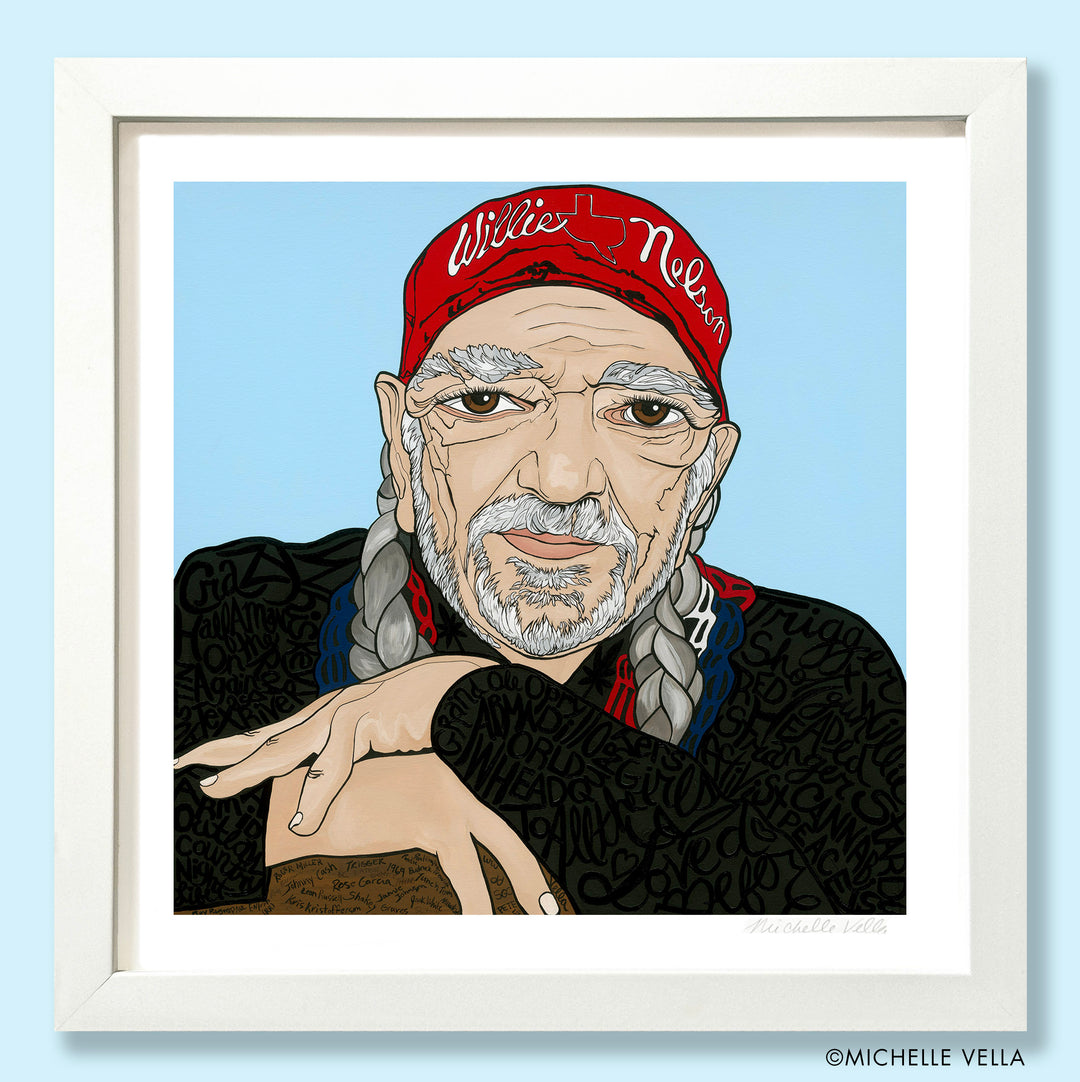 Outlaw Willie, Limited Edition Print