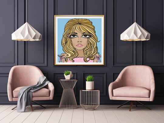 Brigitte Bardot, Limited Edition Print - MICHELLE VELLA