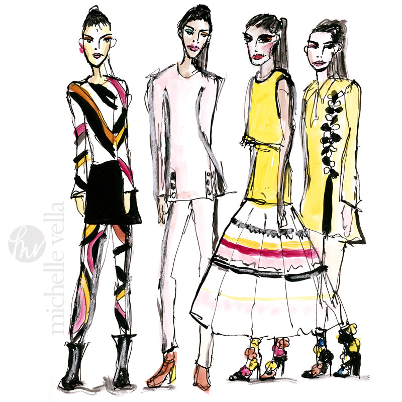 184 Yellow Dior PFW15