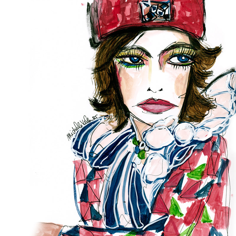 203 Sasha Pivovarovareal in Chanel