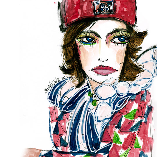 203 Sasha Pivovarovareal in Chanel