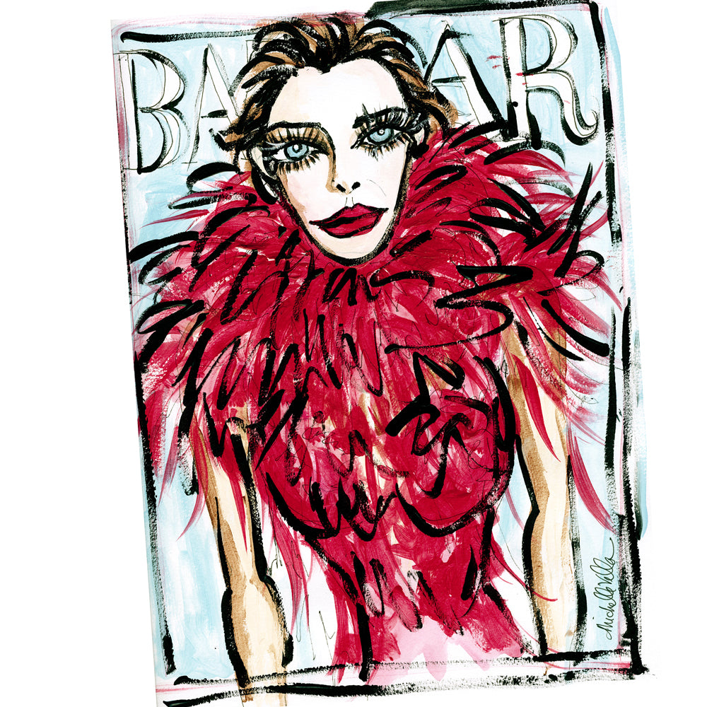283 Emilia Clarke on Harper's Bazaar Cover 2015