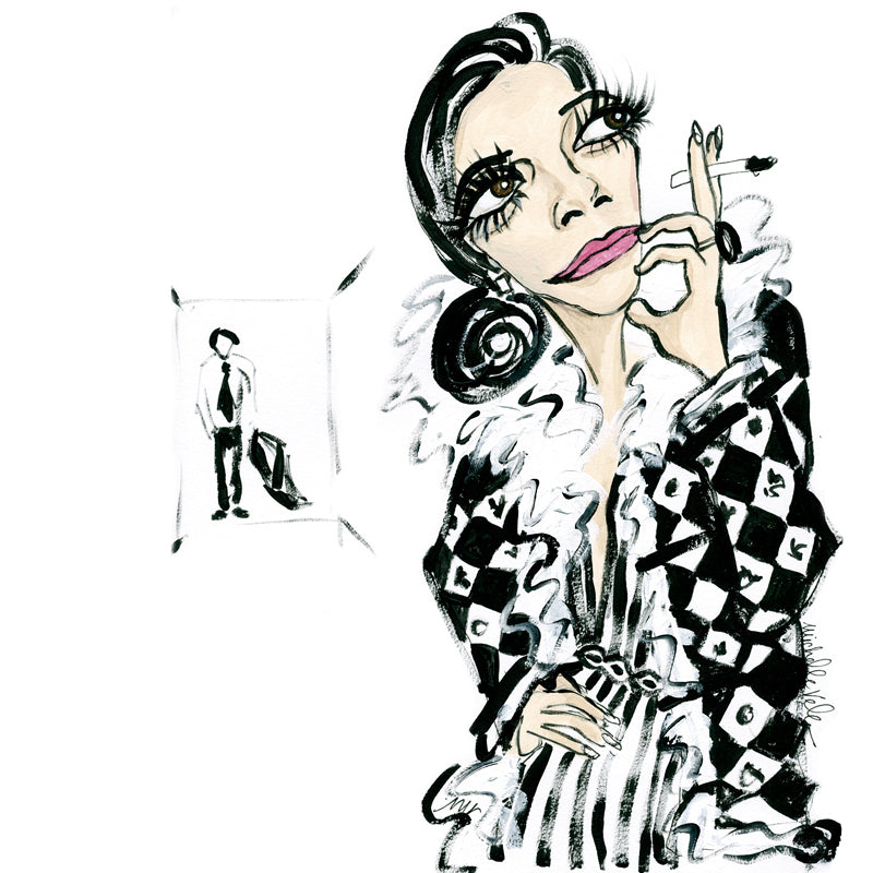 290 Anne Bancroft in Louis Vuitton