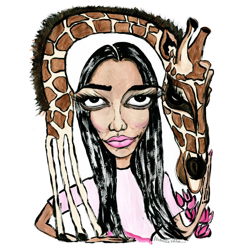 319 Aurora James & Helen the Giraffe, Brother Vellies