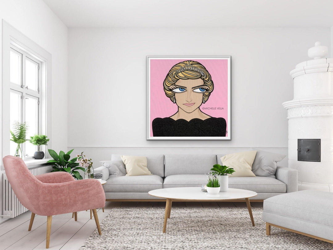 Princess Diana Limited Edition Print - MICHELLE VELLA