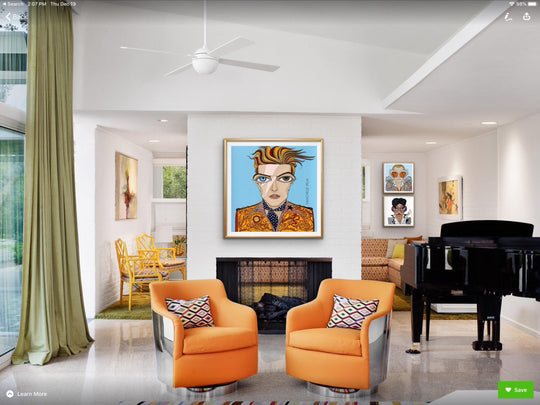 Bowie, Limited Edition Print - MICHELLE VELLA