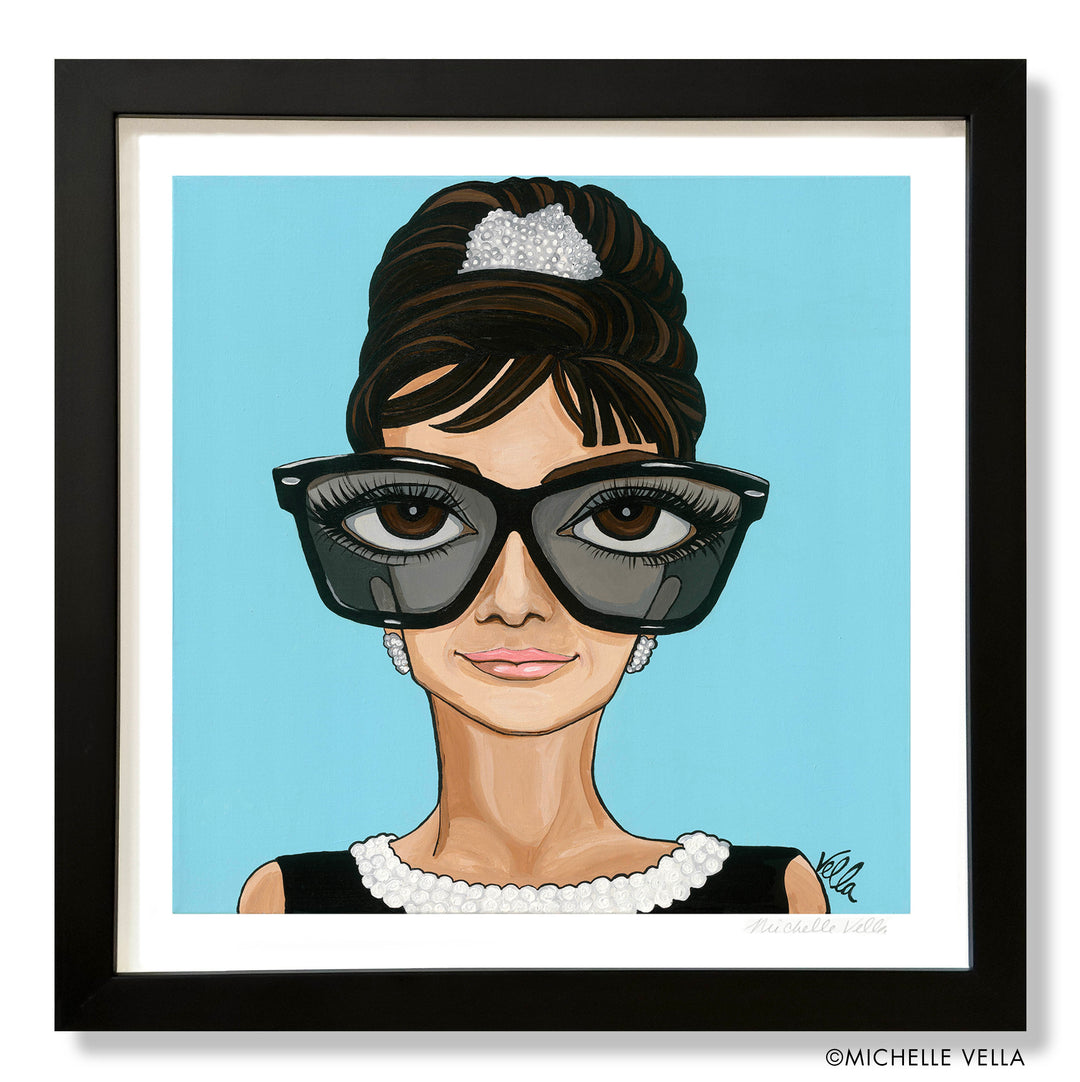 Lady in Blue, Limited Edition Print