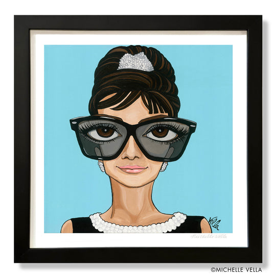Lady in Blue, Limited Edition Print