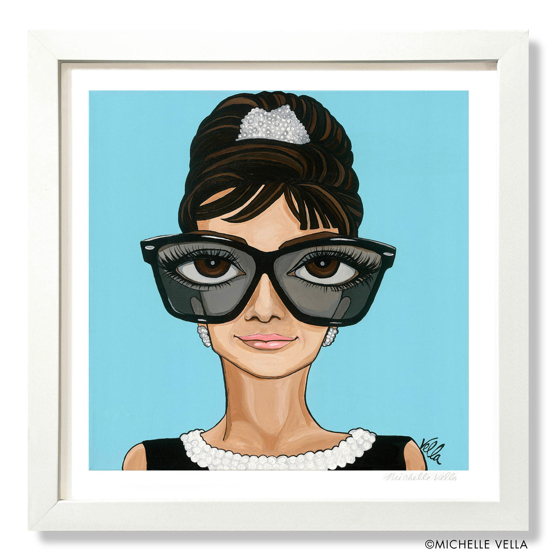 Lady in Blue, Limited Edition Print