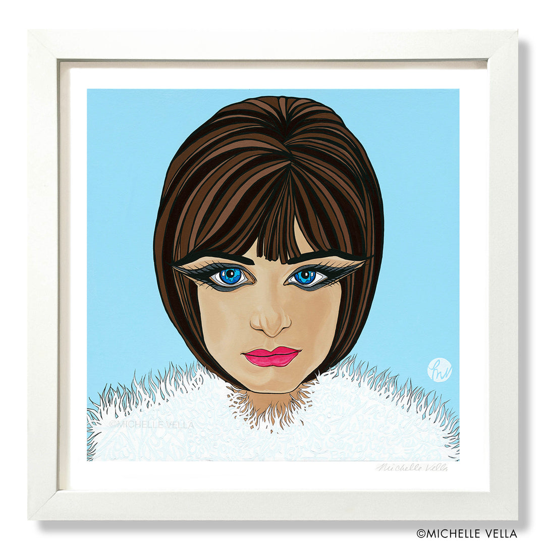 Barbra, Limited Edition Print