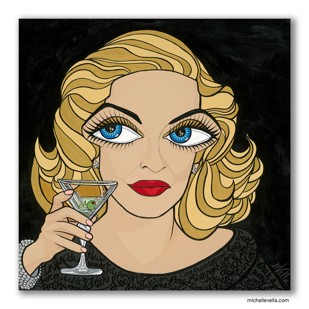 Bette Davis, Original Painting