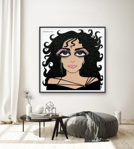 Cher Limited Edition Print - MICHELLE VELLA