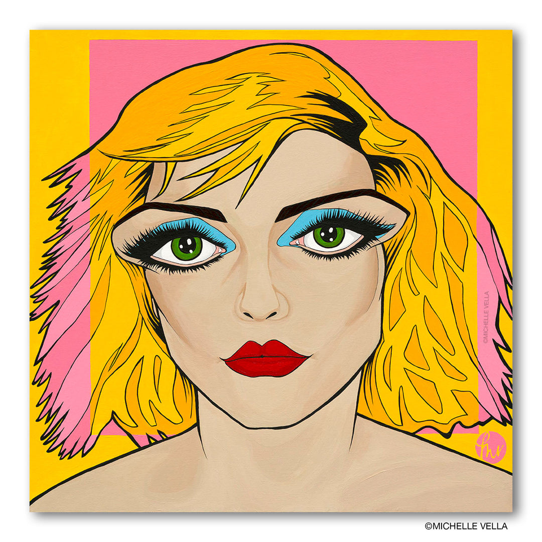 Deborah Harry, Blondie, Original Painting