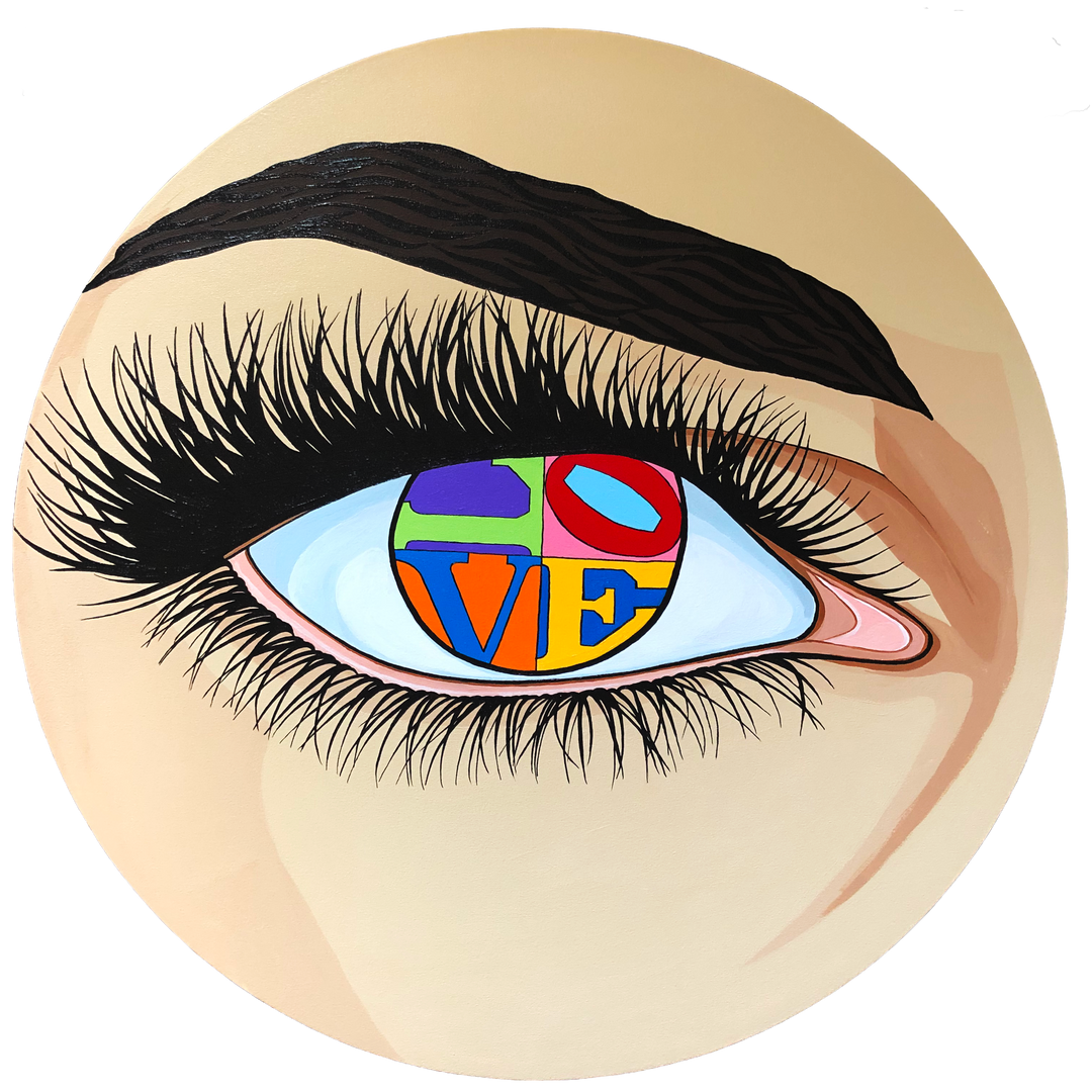 Eye of Love, Limited Edition Print - MICHELLE VELLA