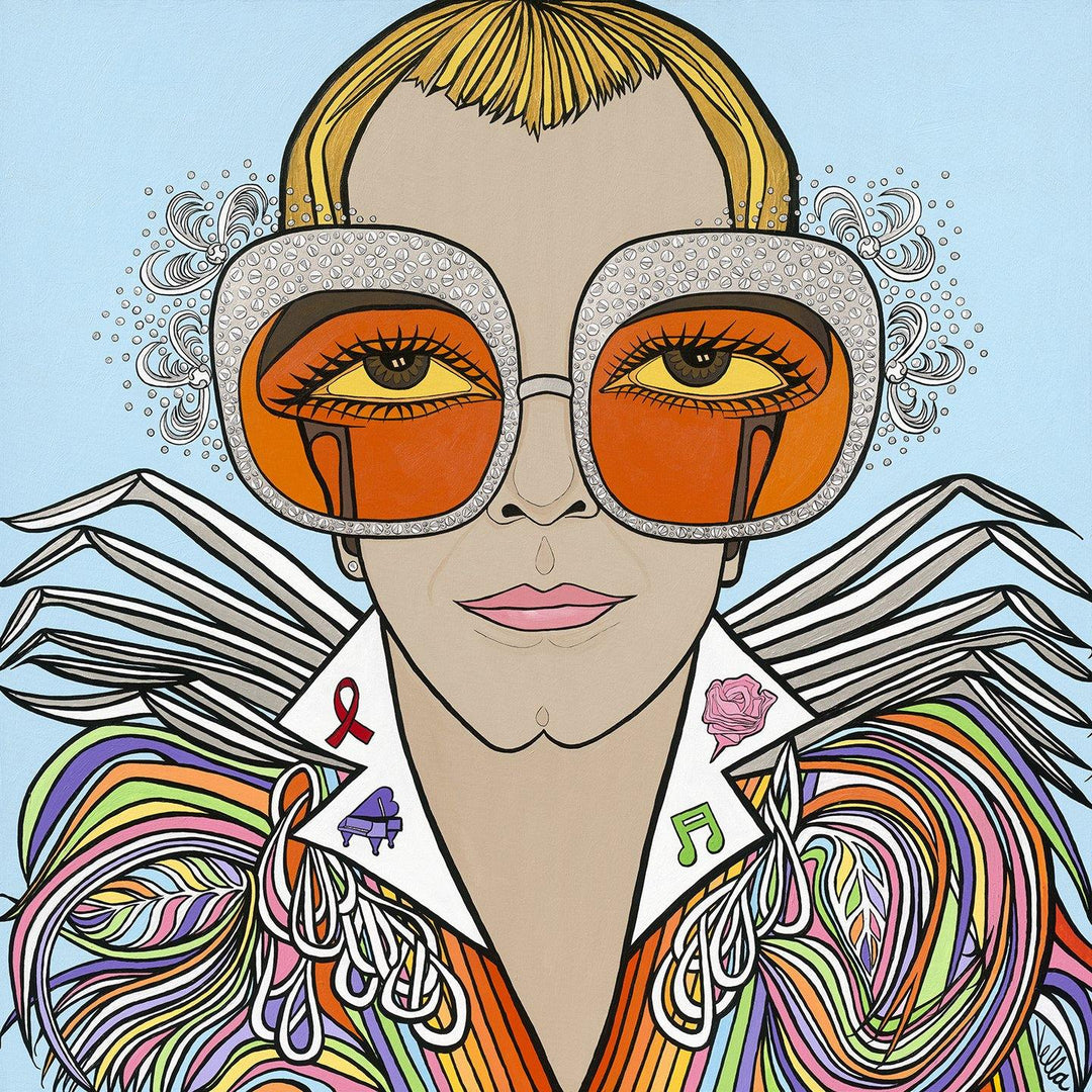 Elton John 'Rocketman' Limited Edition Print - MICHELLE VELLA