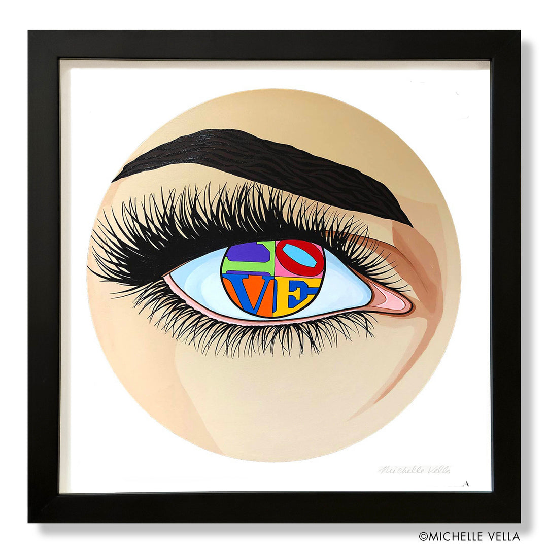 Eye of Love, Limited Edition Print