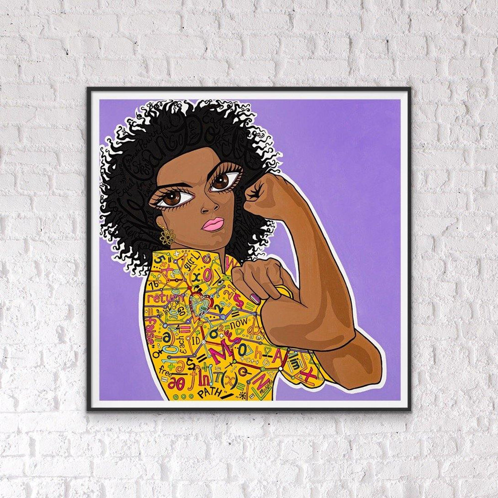 Rosie the Scientist, Limited Edition Print - MICHELLE VELLA