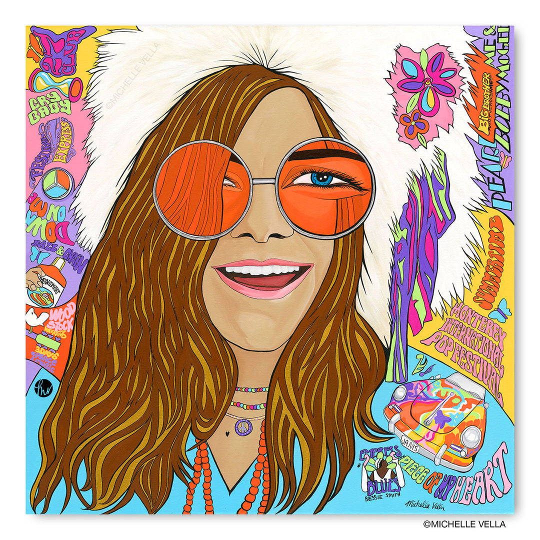 Janis Joplin, Original Painting