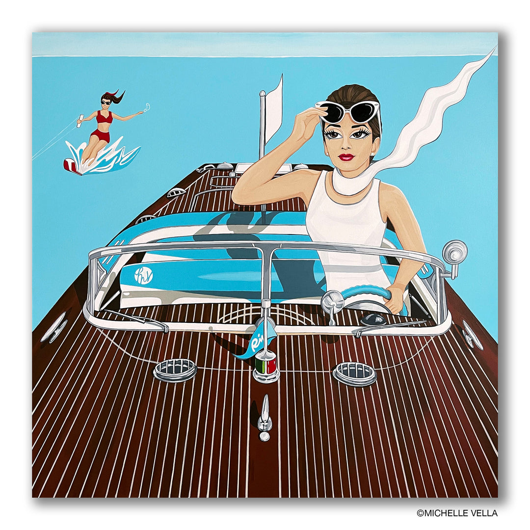 Riva! Riva!, Original Painting