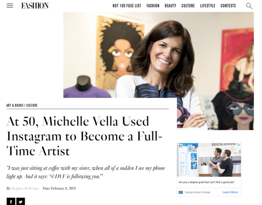 FASHION MAGAZINE Interviews Michelle Vella