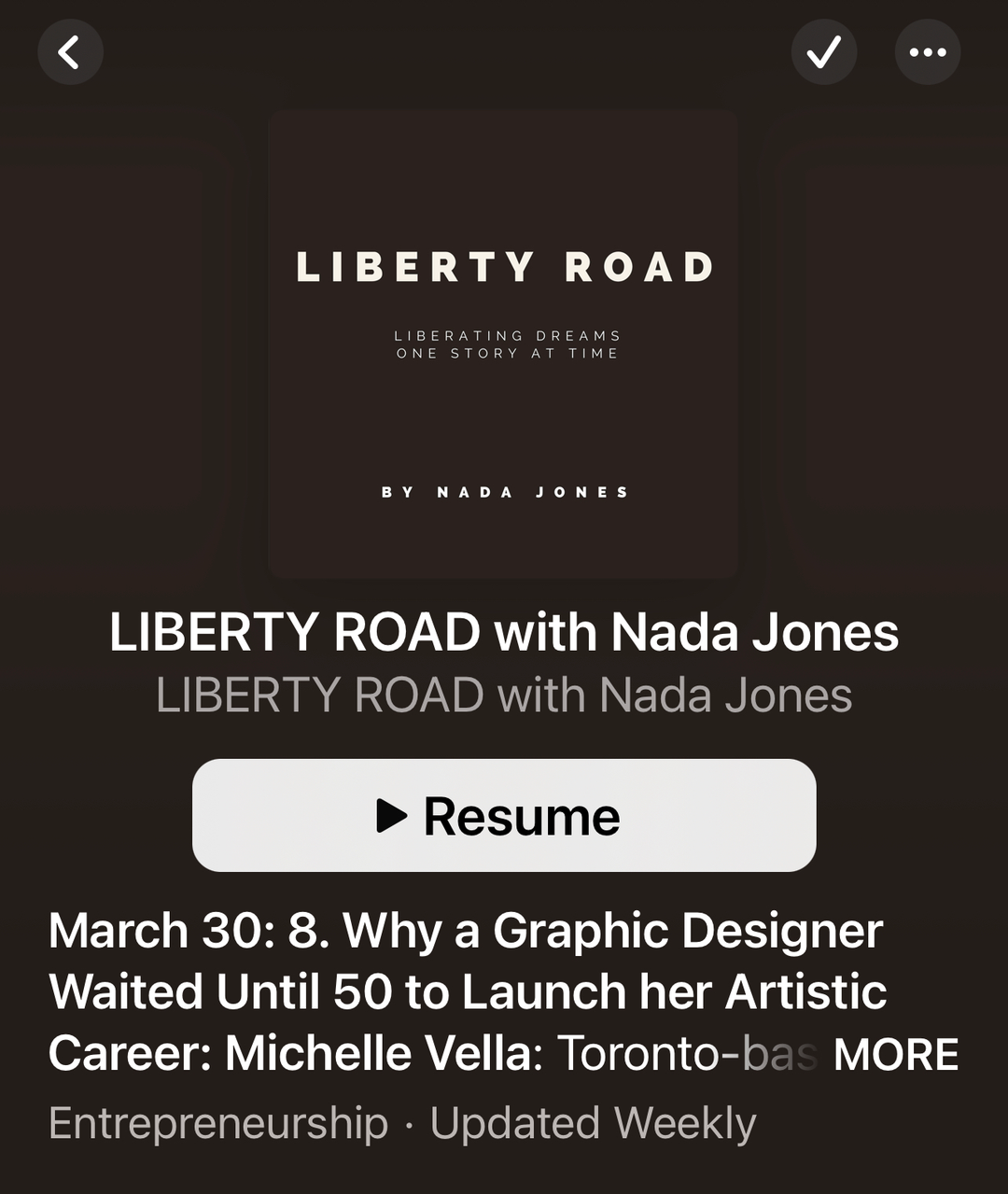 MUST LISTEN: LIBERTY ROAD PODCAST