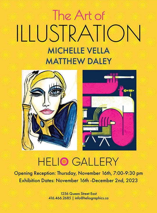 TORONTO INVITATION: The Art of Illustration at HELIO GALLERY