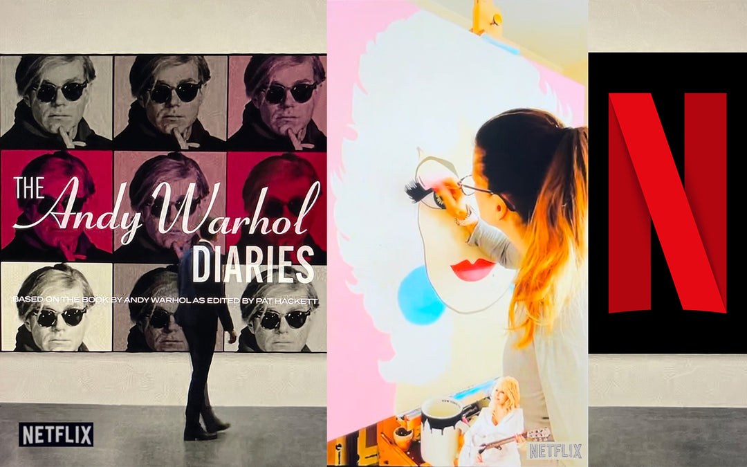 MUST WATCH! My 2 seconds of Fame on "The Andy Warhol Diaries"