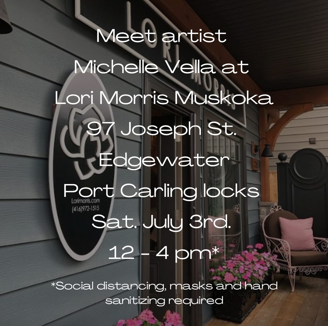 You're invited to my exclusive pop up at Lori Morris Muskoka