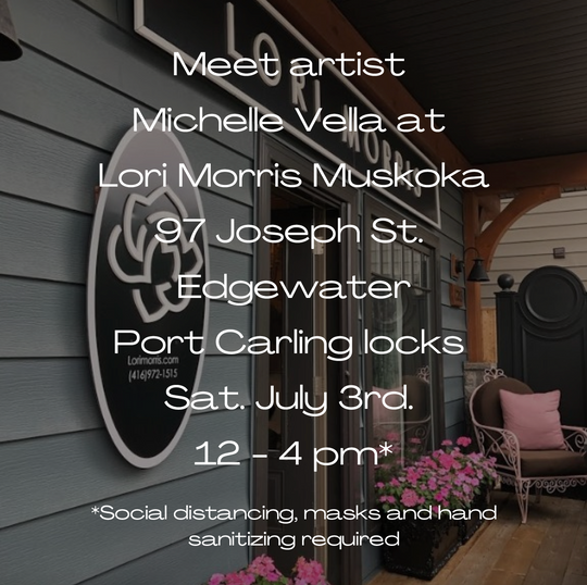 You're invited to my exclusive pop up at Lori Morris Muskoka