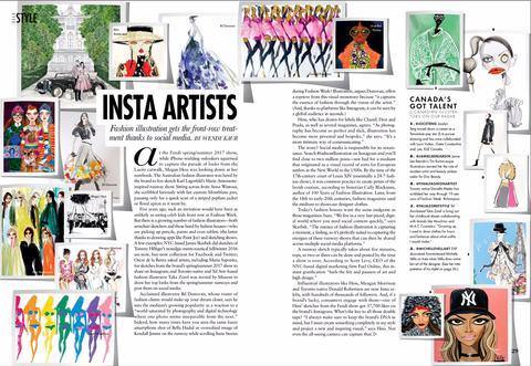 ELLE CANADA: INSTA ARTISTS, CANADA'S GOT TALENT! JANUARY 2017