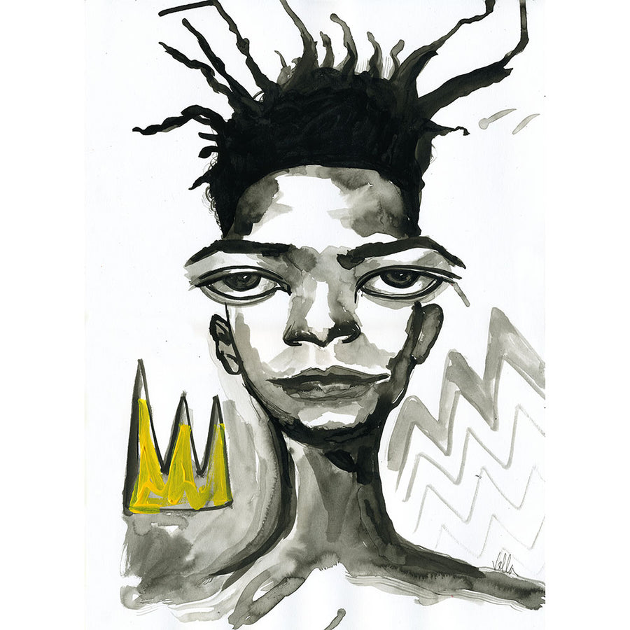 399 Basquiat B&W