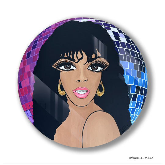 Disco Queen, HD Metal Print