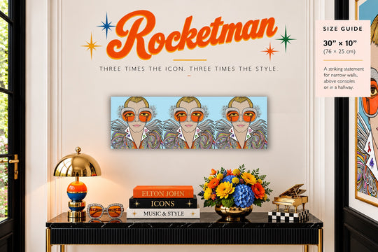 Rocketman, HD Metal Limited Edition Print