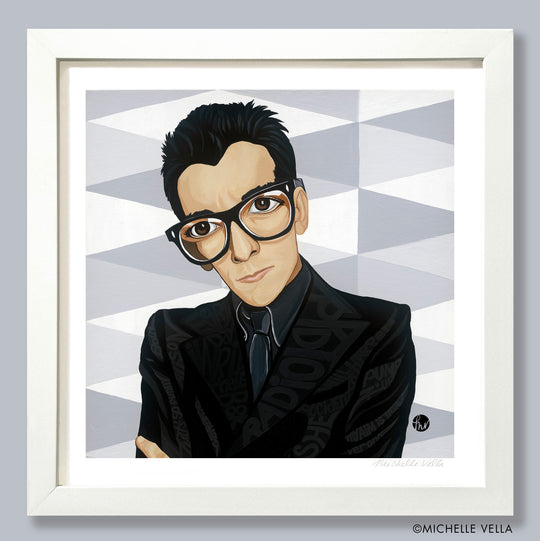 Elvis Costello Squared, Limited Edition Print