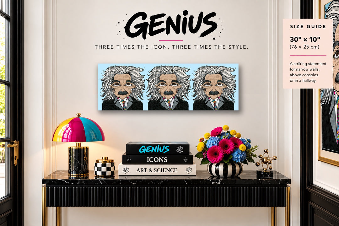 Genius, HD Metal Limited Edition Print