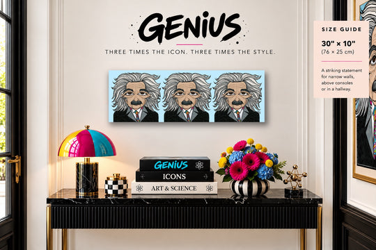 Genius, HD Metal Limited Edition Print