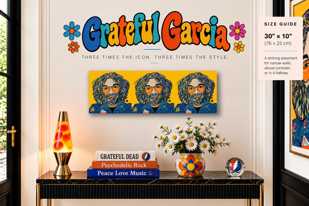 Grateful Garcia, HD Metal Limited Edition Print
