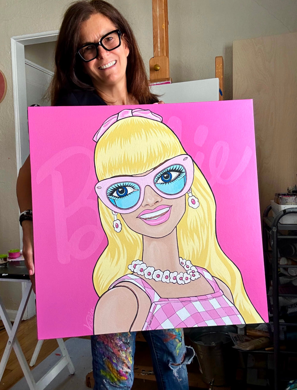 Margot Barbie, Original Painting