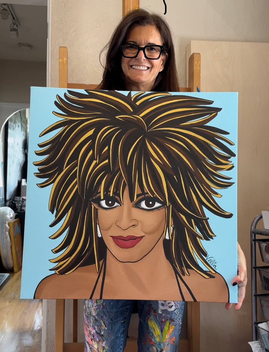 Turn It Up Tina, Limited Edition Print