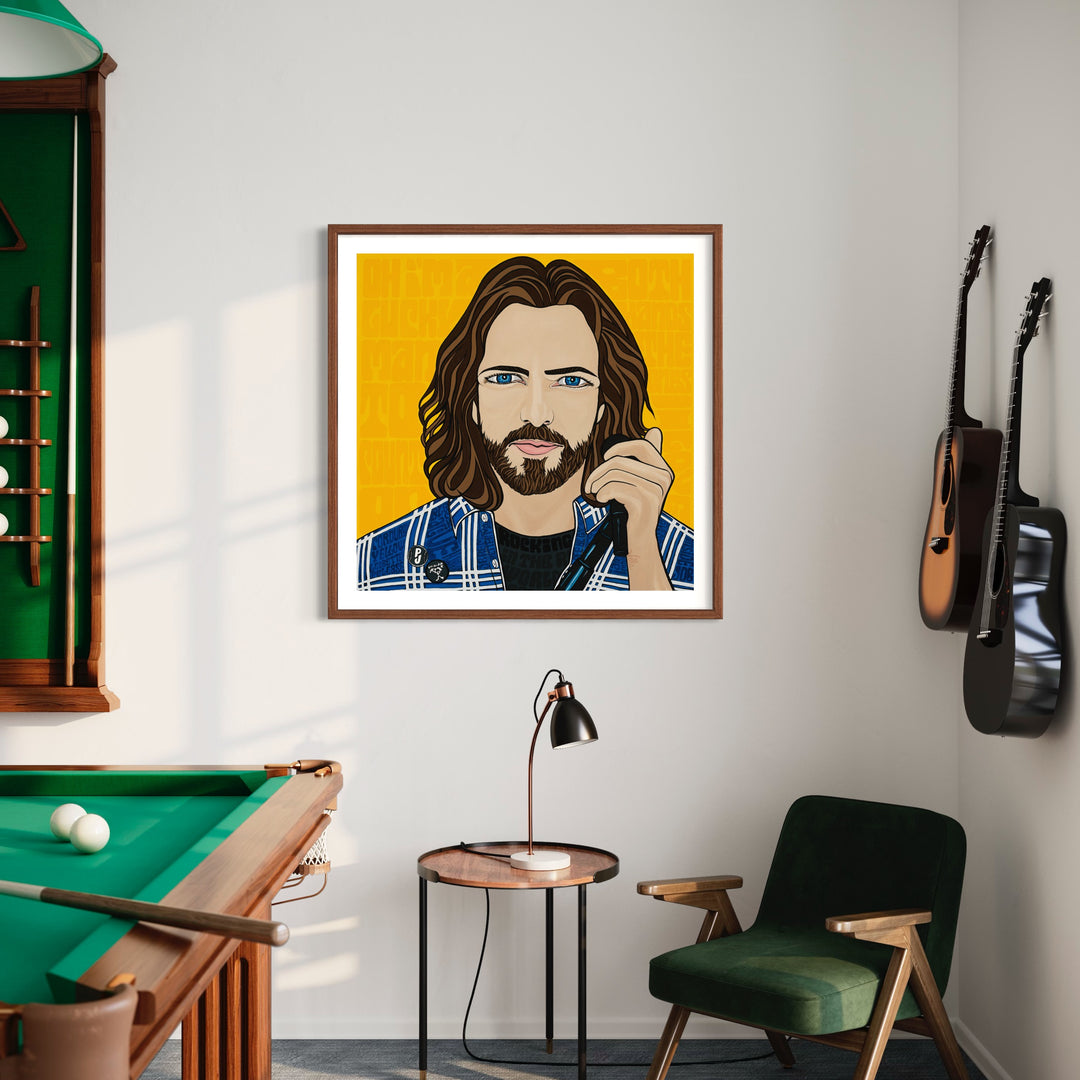 Doesn't Get Eddie Vedder, Limited Edition Print