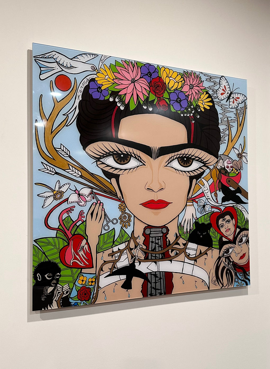 Frida Kahlo, Acrylic Glass Print