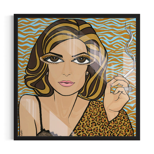 Mrs Robinson, HD Metal Print