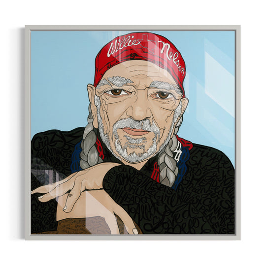 Outlaw Willie, HD Metal Print